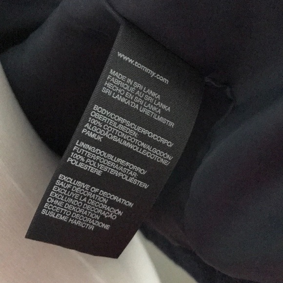 NWOT!! Tommy Hilfiger Navy Stripe Nautical Blazer - Picture 6 of 7